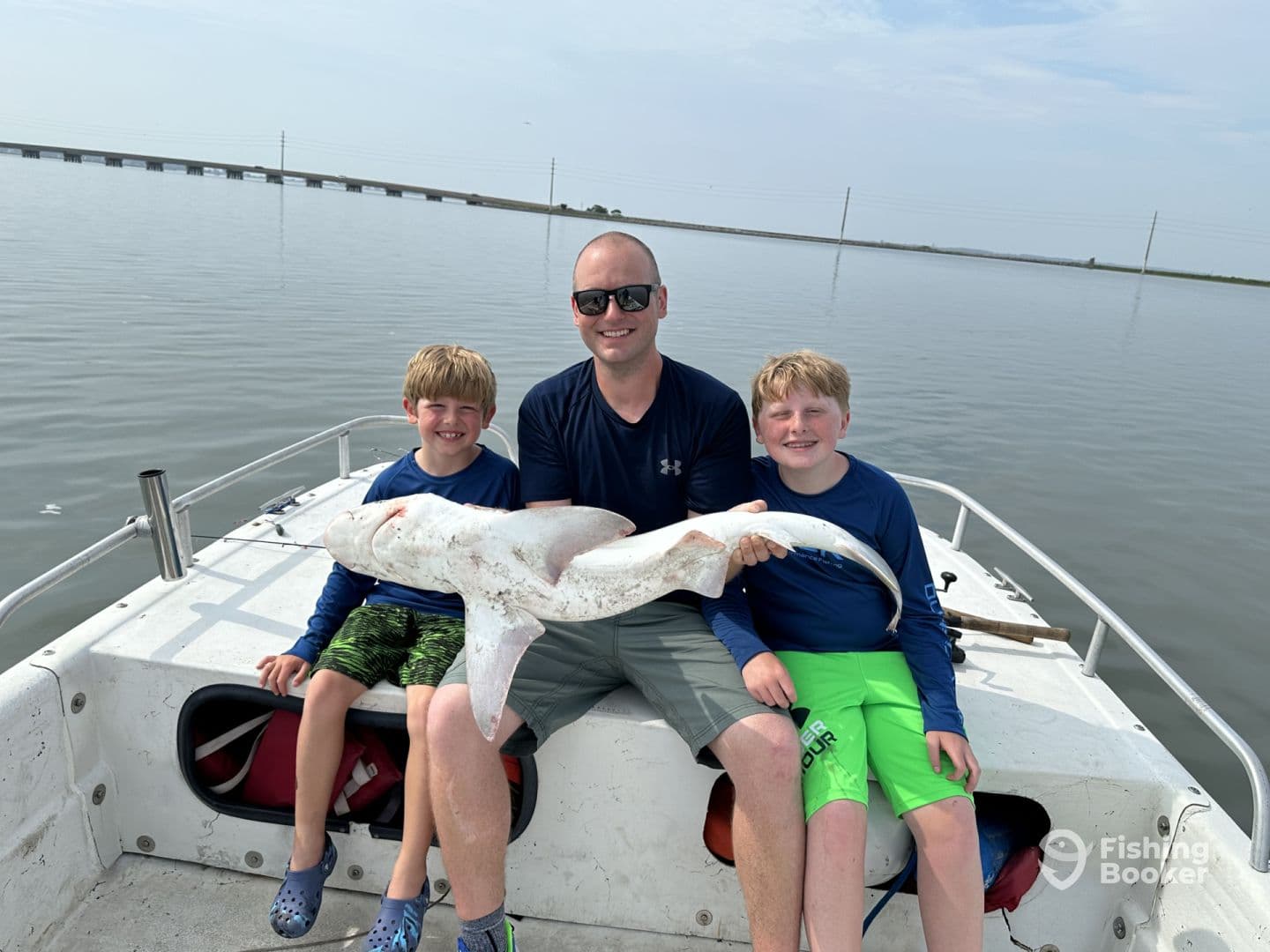 Happy customers fishing