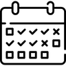 Easy booking icon